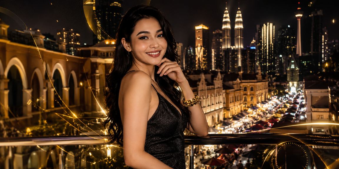 Suasana kasino hiburan malam Kuala Lumpur yang menggambarkan pengalaman Baccarat dalam talian